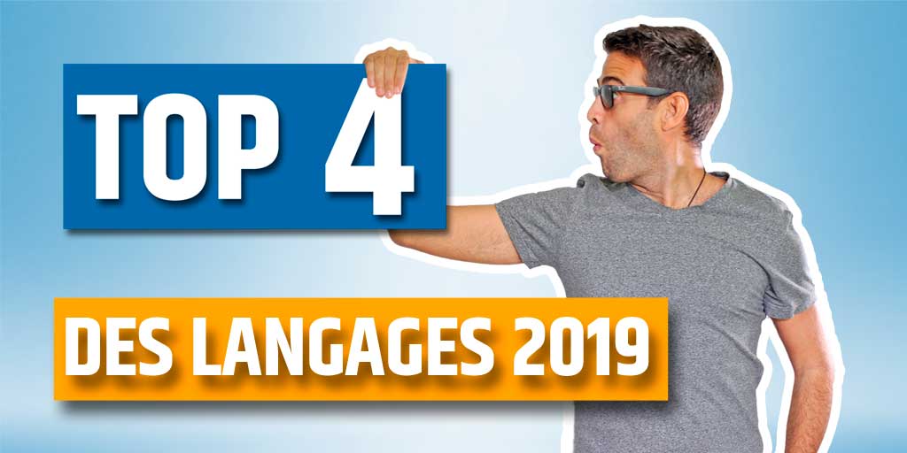 langage informatique le plus utilisé 2019